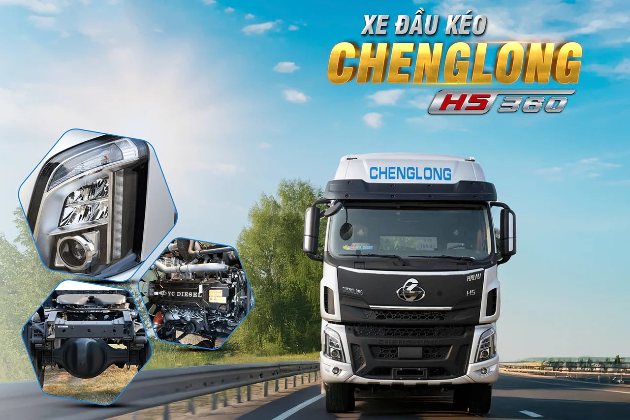 XE ĐẦU KÉO CHENGLONG FLEXX 360HP H5 4x2