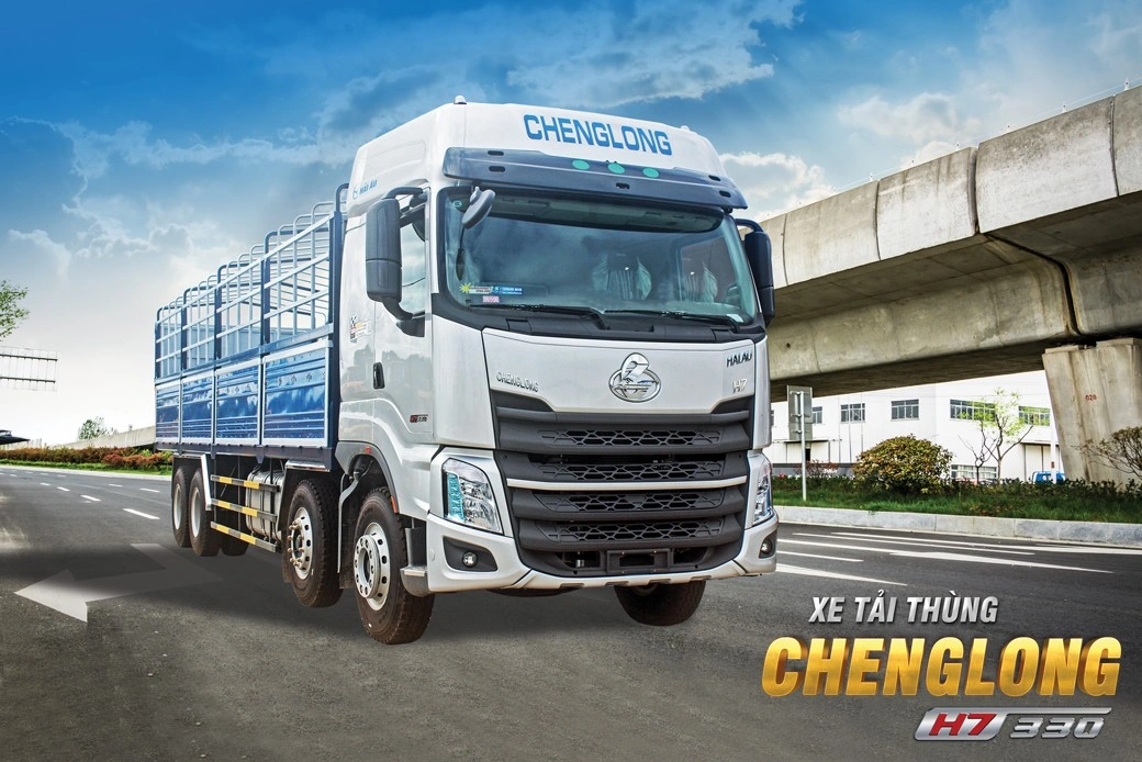 XE TẢI THÙNG CHENGLONG H7 8x4 330HP (THÙNG MUI BẠT)