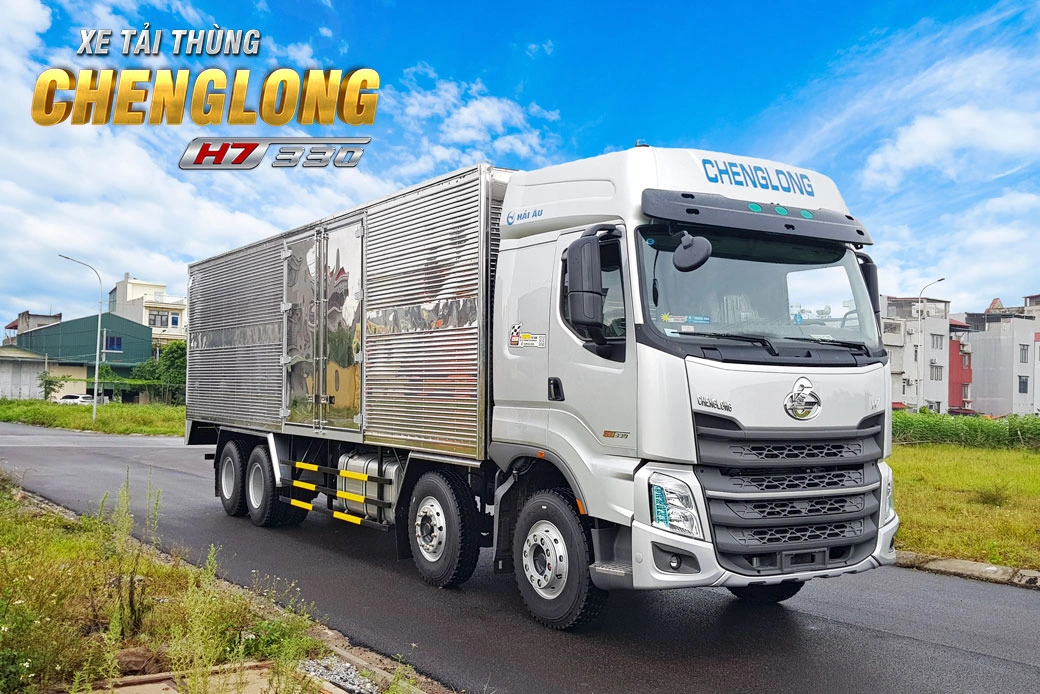 XE TẢI THÙNG CHENGLONG H7 8x4 330HP (THÙNG KÍN)