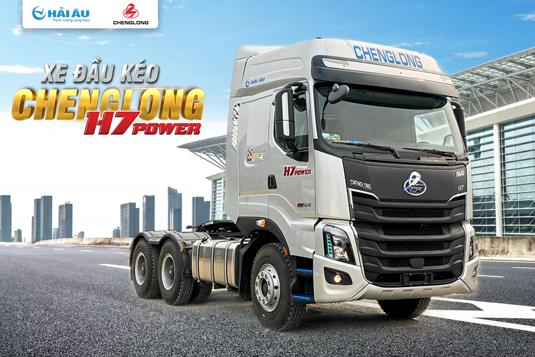XE ĐẦU KÉO CHENGLONG H7 POWER 420HP - Cầu láp - 6x4