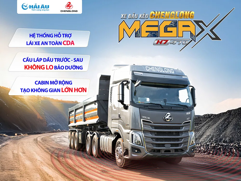 XE ĐẦU KÉO CHENGLONG H7 MEGAX 470 HP